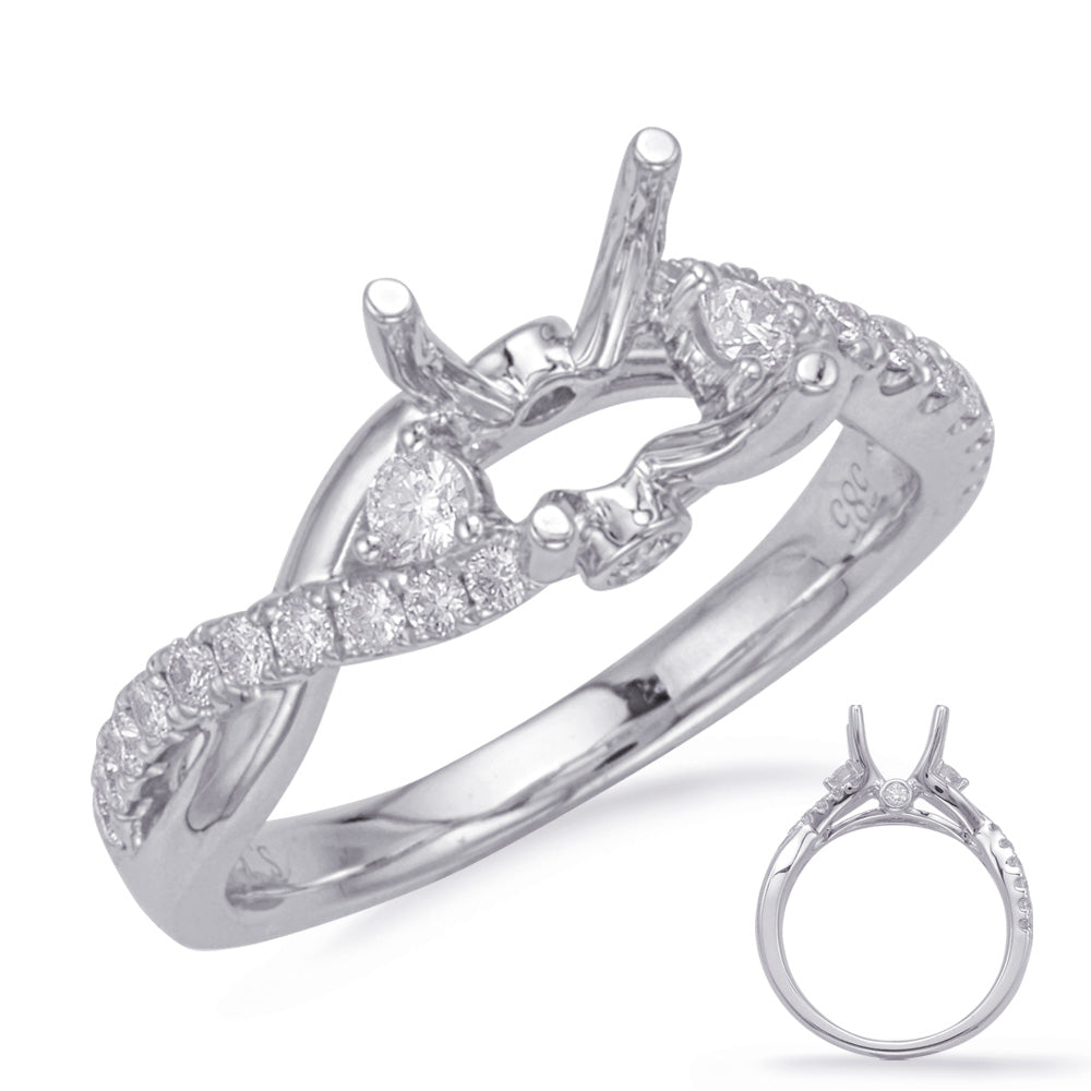 White Gold Engagement Ring