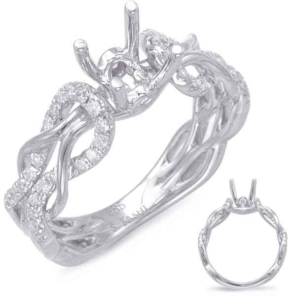 White Gold Engagement Ring