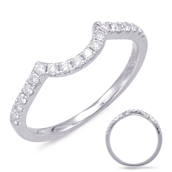 White Gold Matching Band