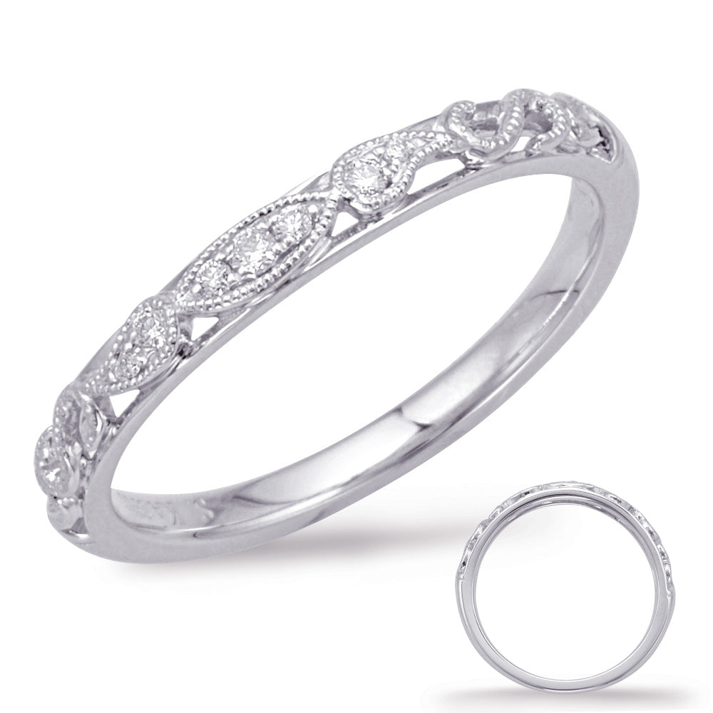 White Gold Matching Band