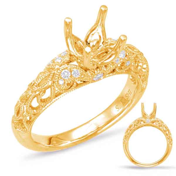 Yellow Gold Engagement Ring