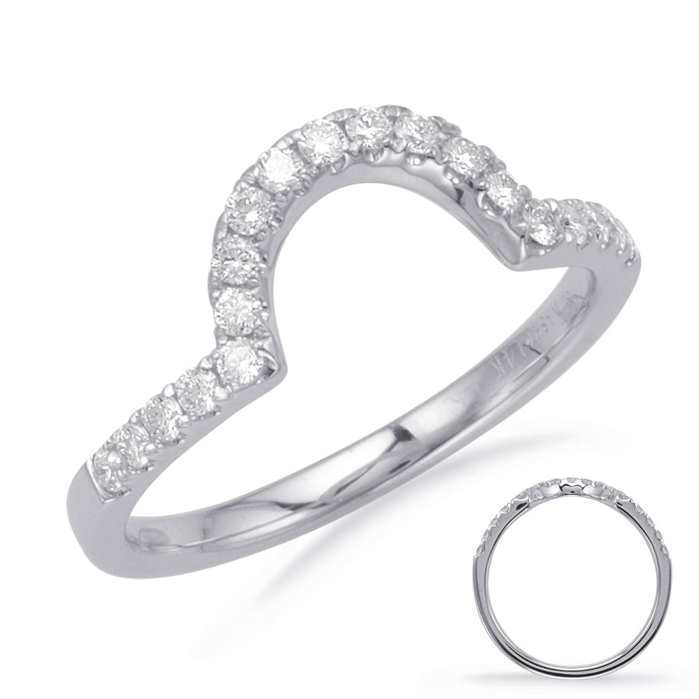 White Gold Wedding Band