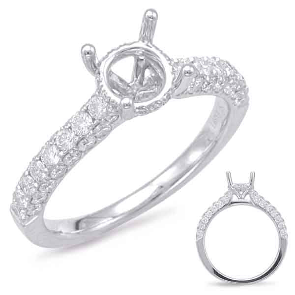 White Gold Engagement Ring