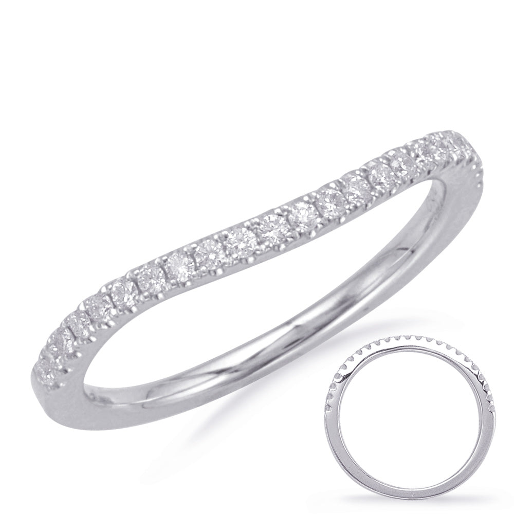 White Gold Matching Band