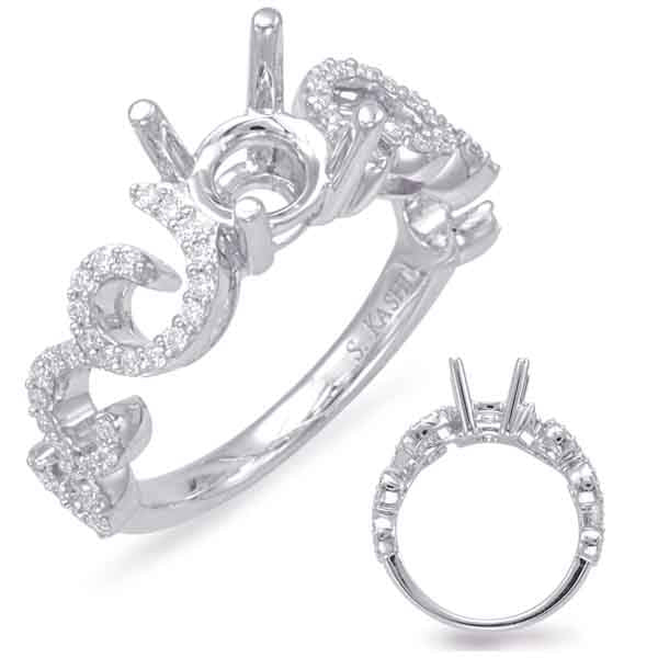 White Gold Engagement Ring