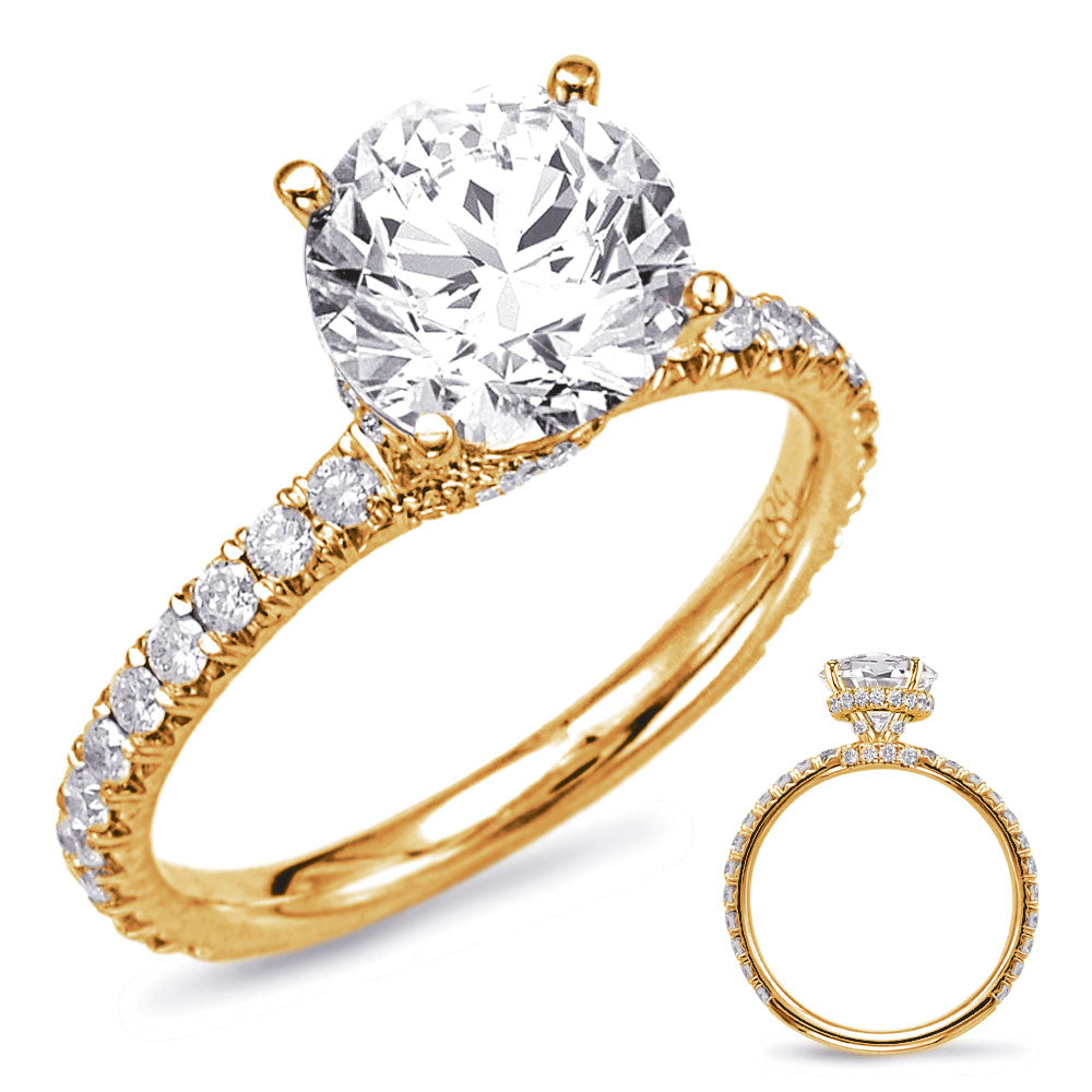 Yellow Gold Engagement Ring