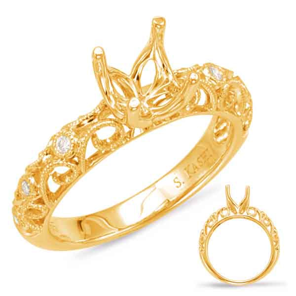 Yellow Gold Engagement Ring