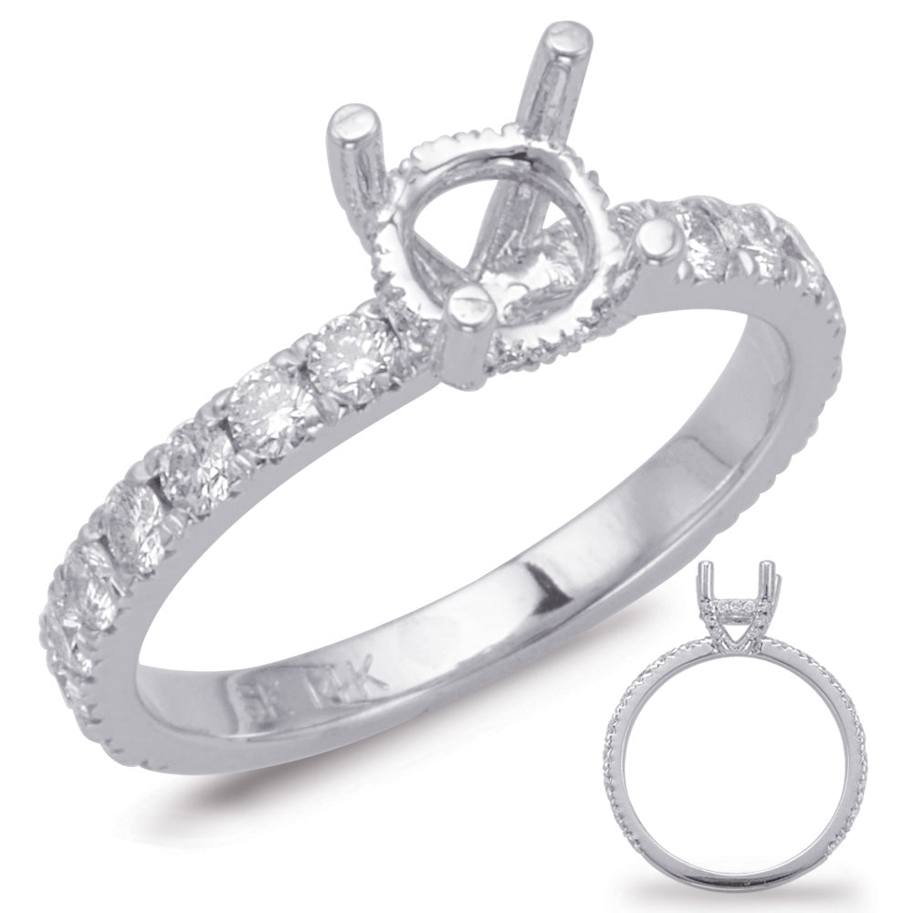 White Gold Engagement Ring