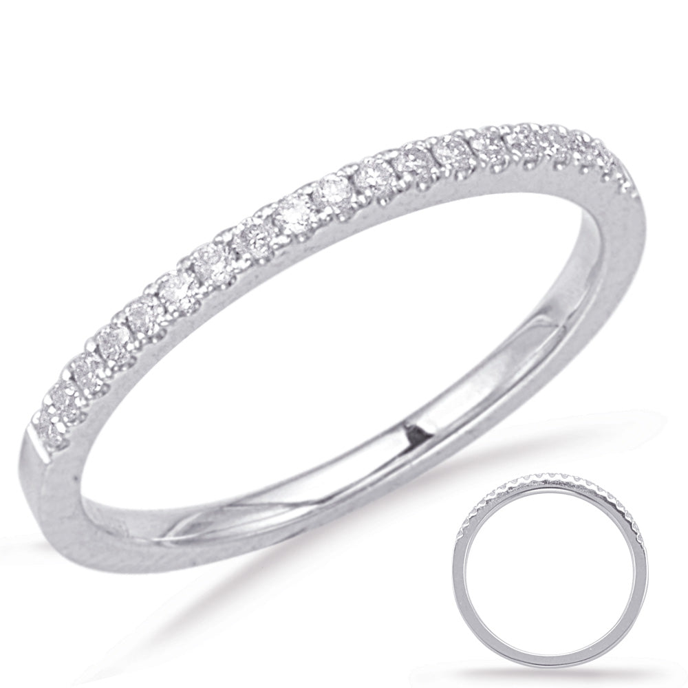 White Gold Matching Band