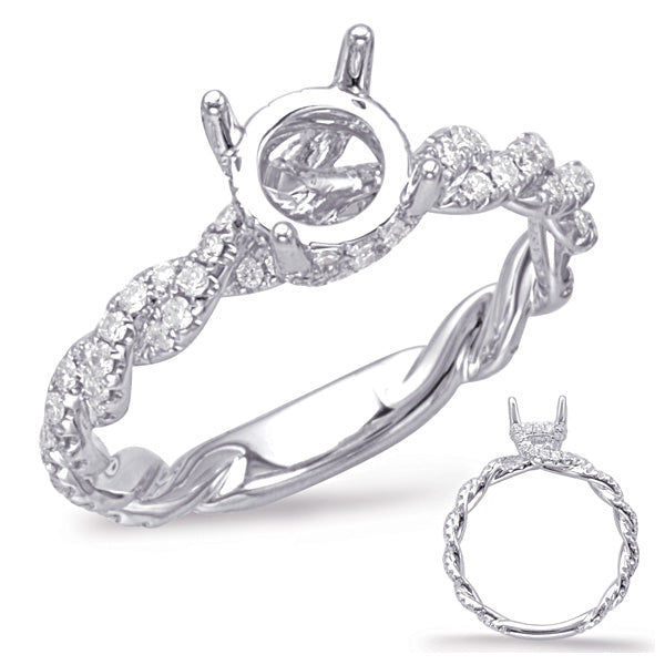 White Gold Engagement Ring