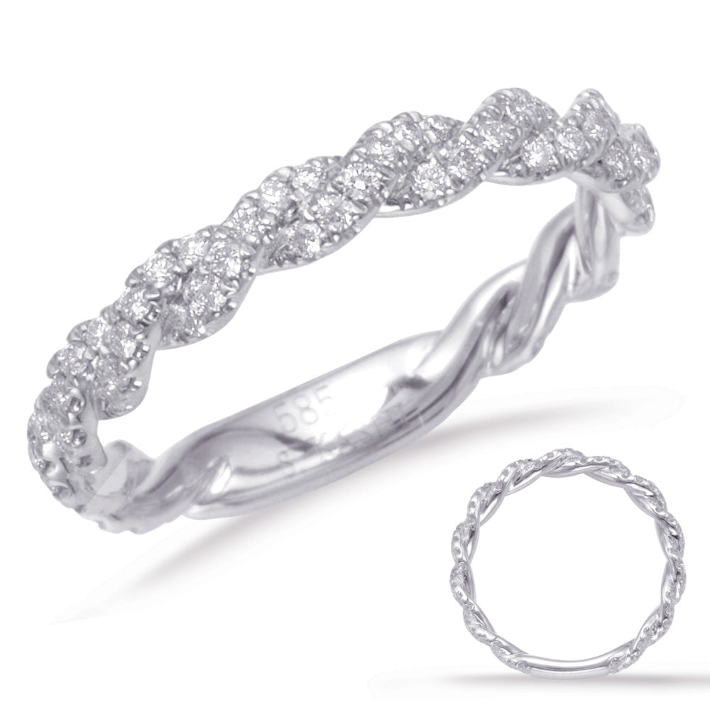 White Gold Matching Band