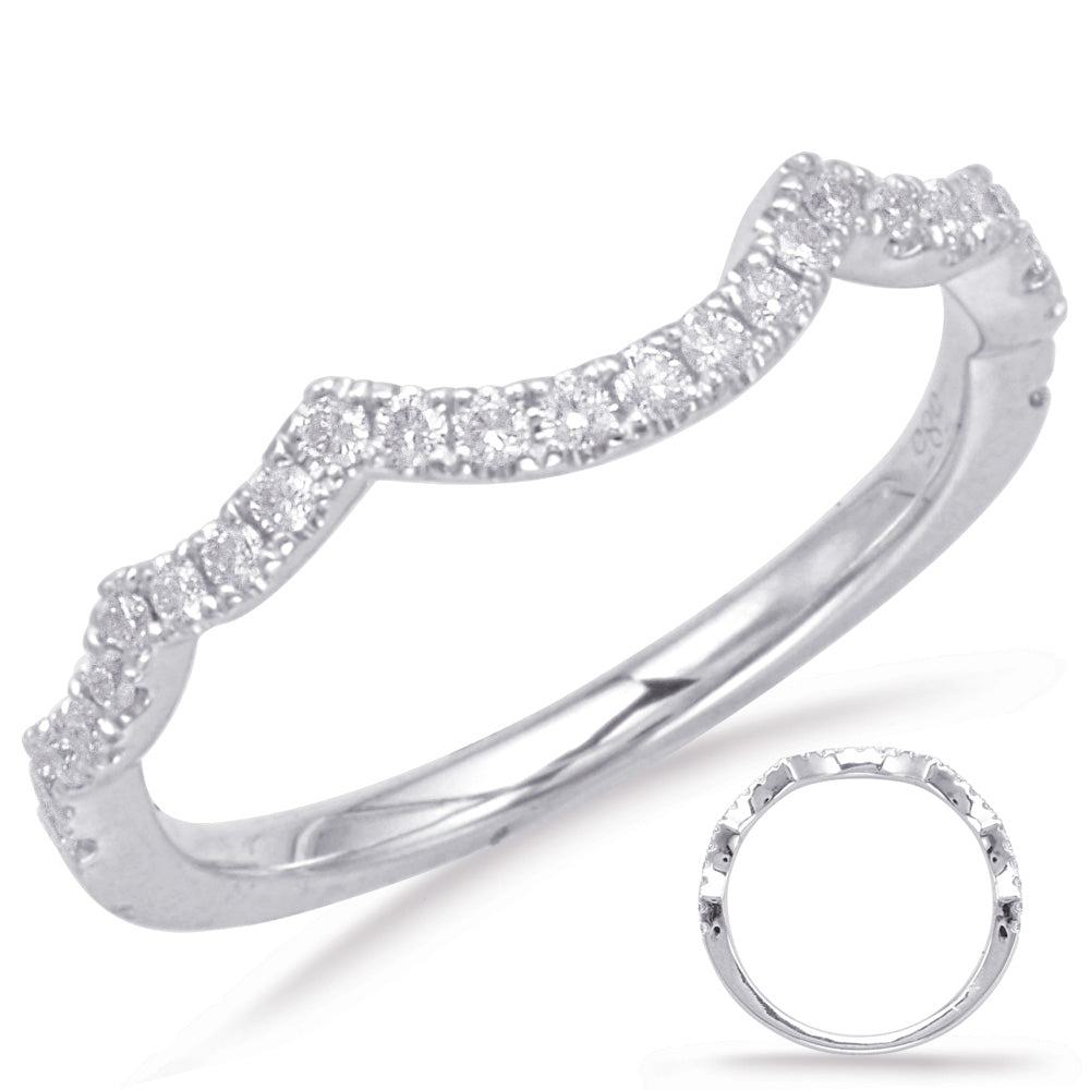 White Gold Matching Band