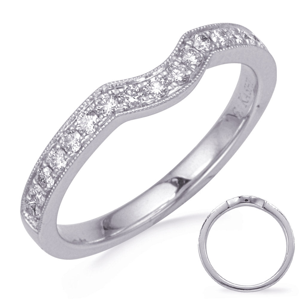 White Gold Wedding Band
