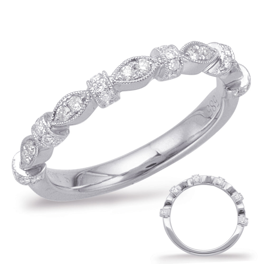 White Gold Matching Band