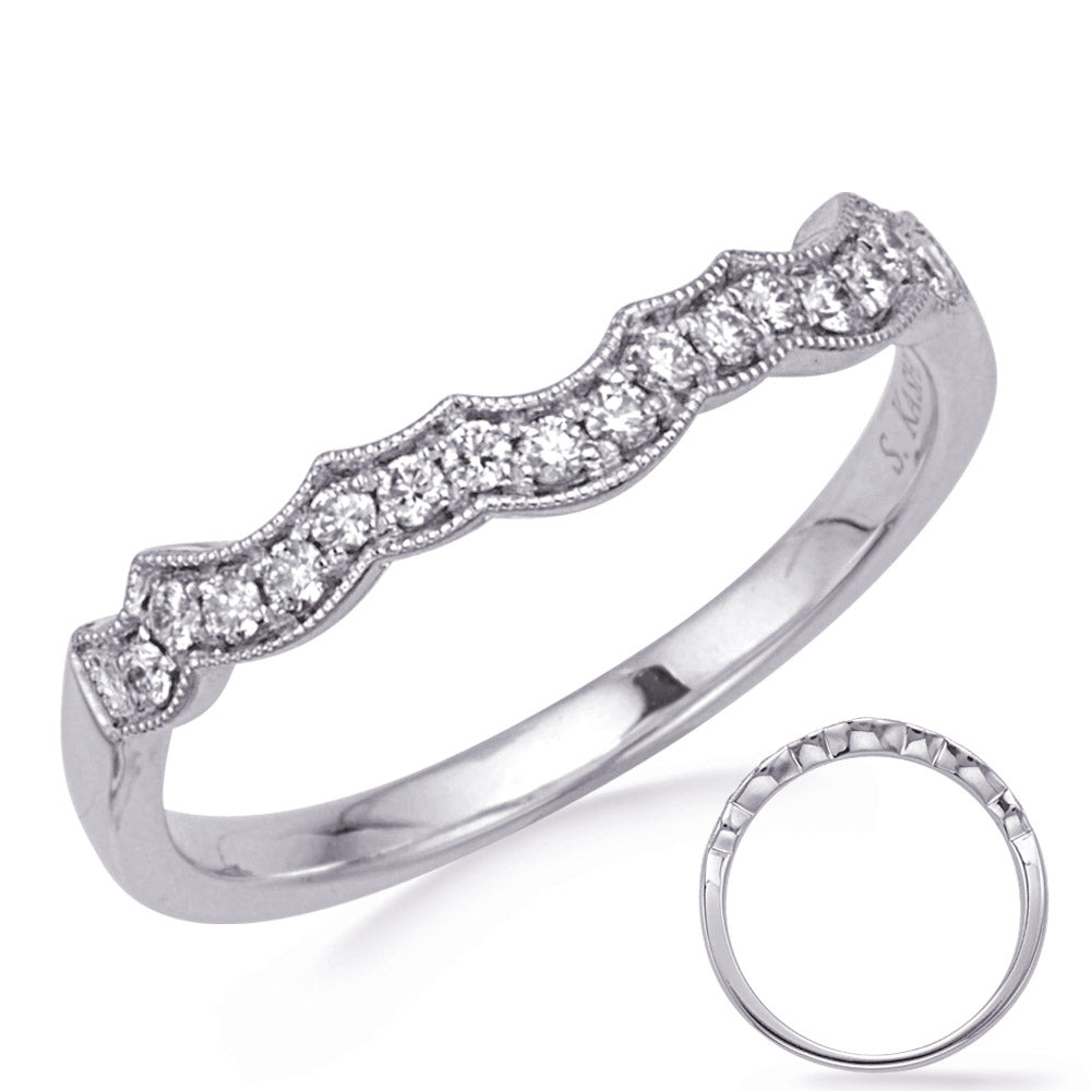 White Gold Wedding Band
