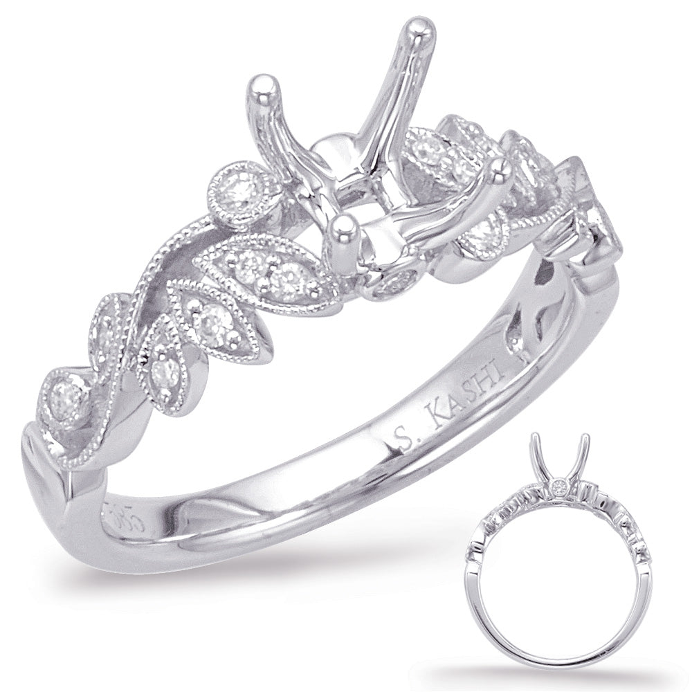 White Gold Engagement Ring