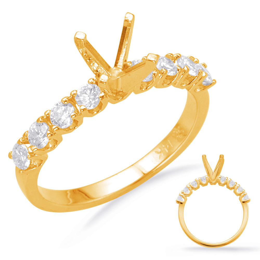 Yellow Gold Engagement Ring