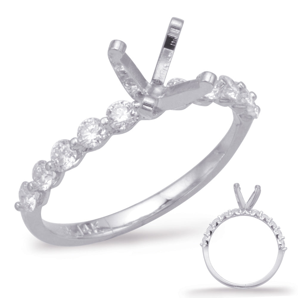White Gold Engagement Ring