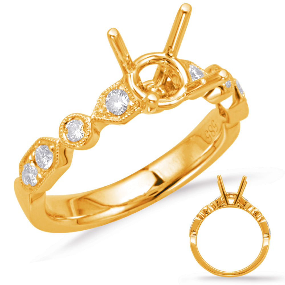 Yellow Gold Engagement Ring