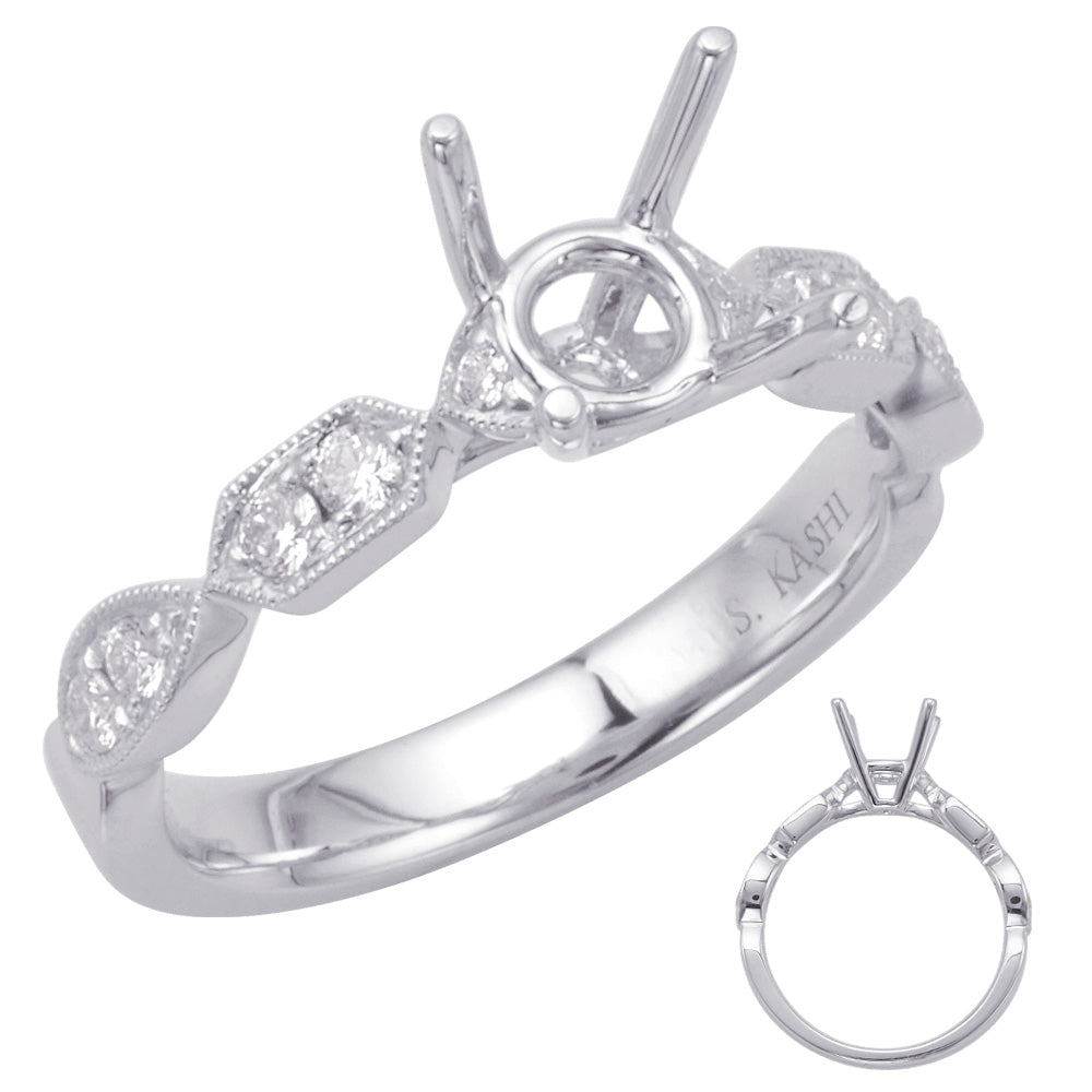 White Gold Engagement Ring