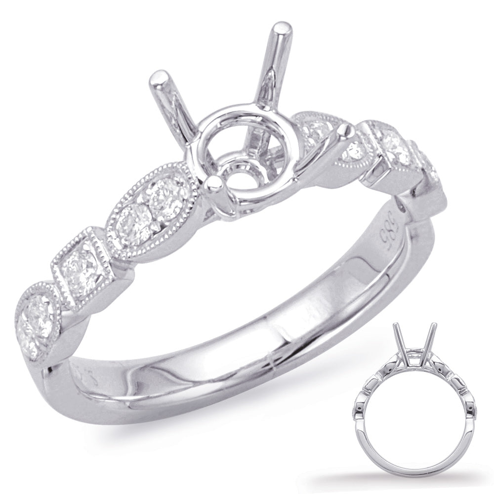 White Gold Engagement Ring