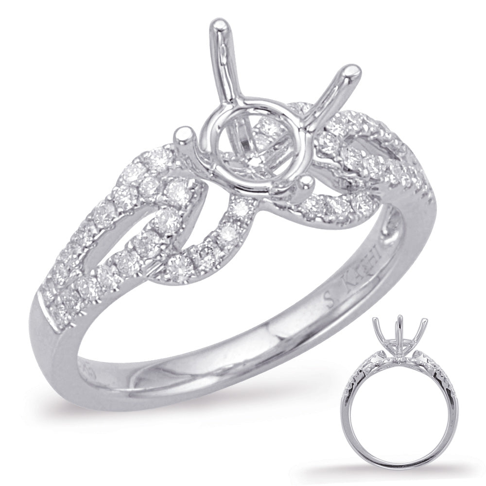 White Gold Engagement Ring