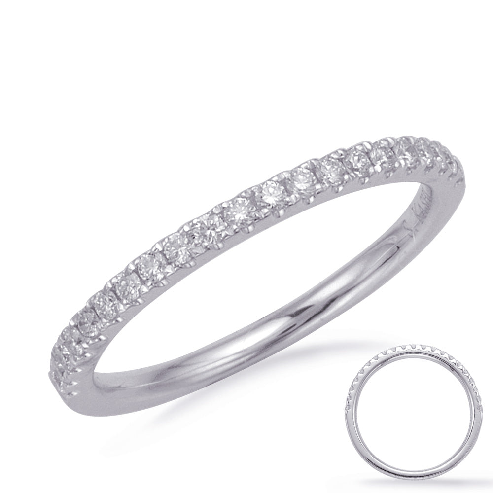 White Gold Matching Band