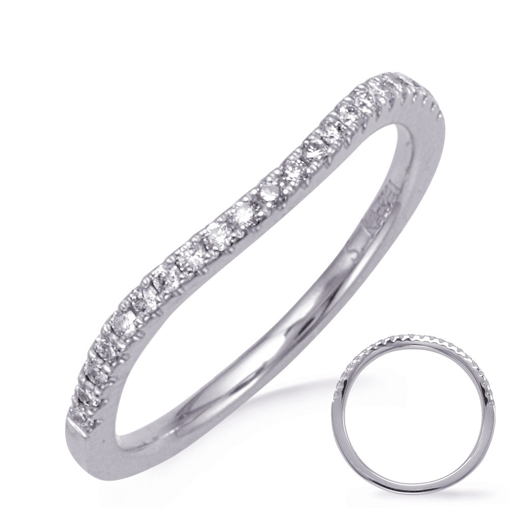 White Gold Wedding Band