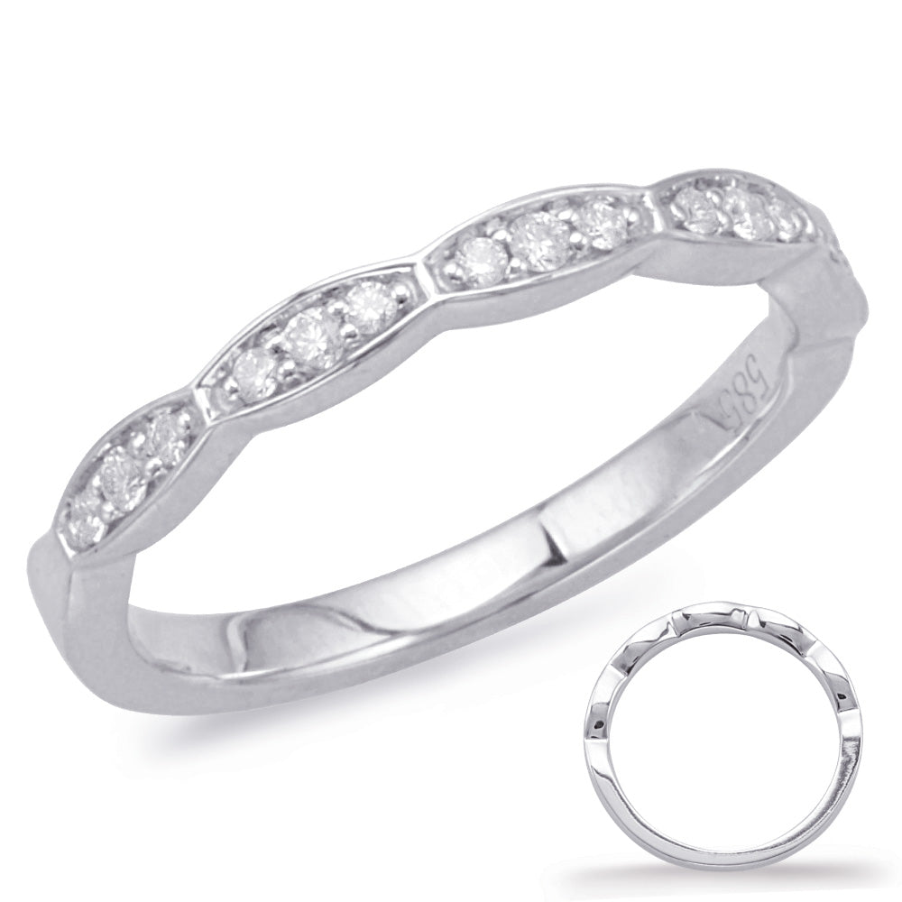White Gold Matching Band