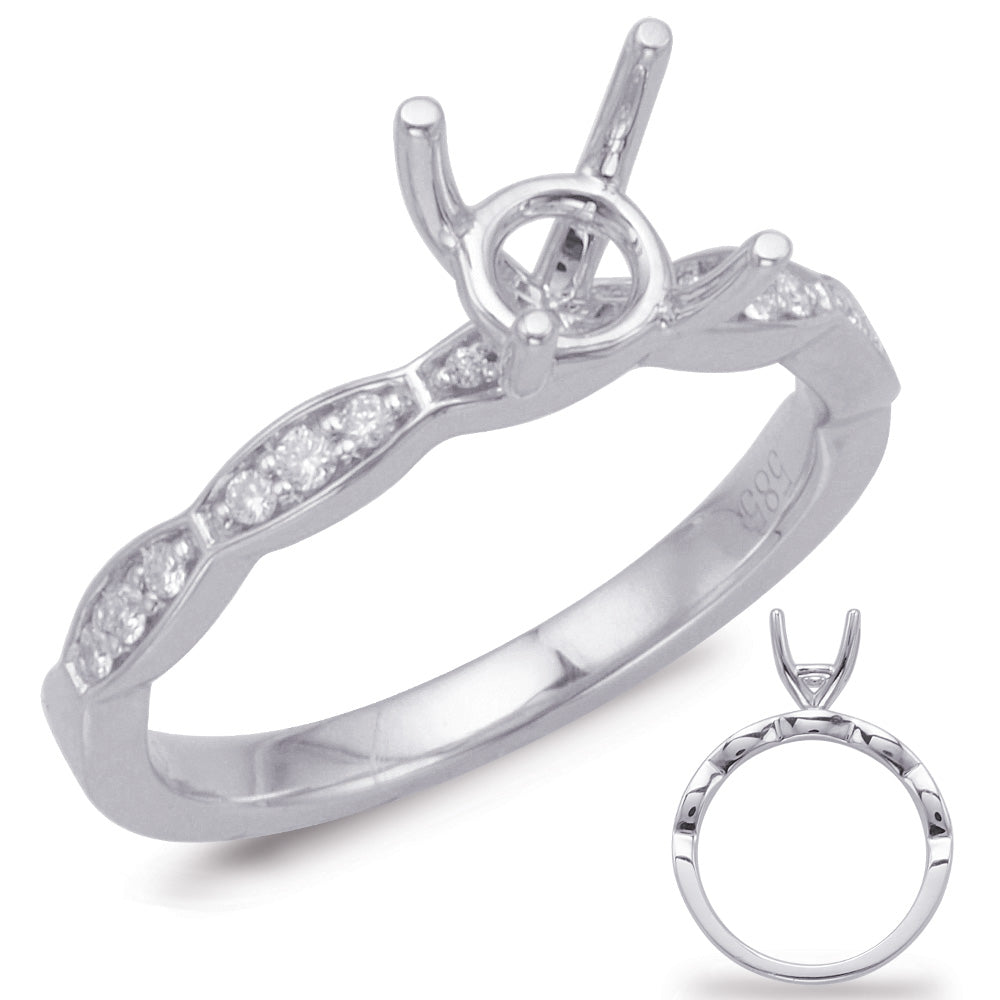 White Gold Engagement Ring