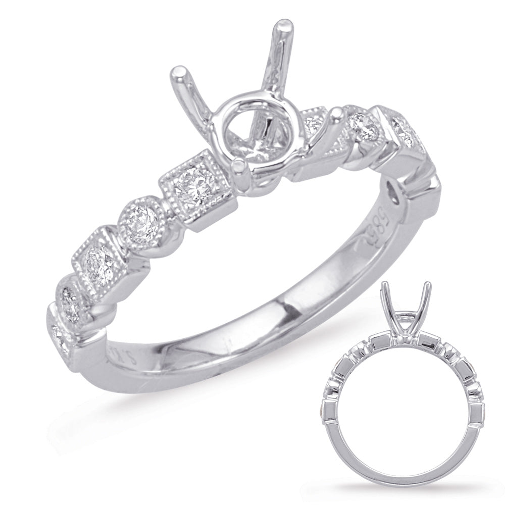 White Gold Engagement Ring