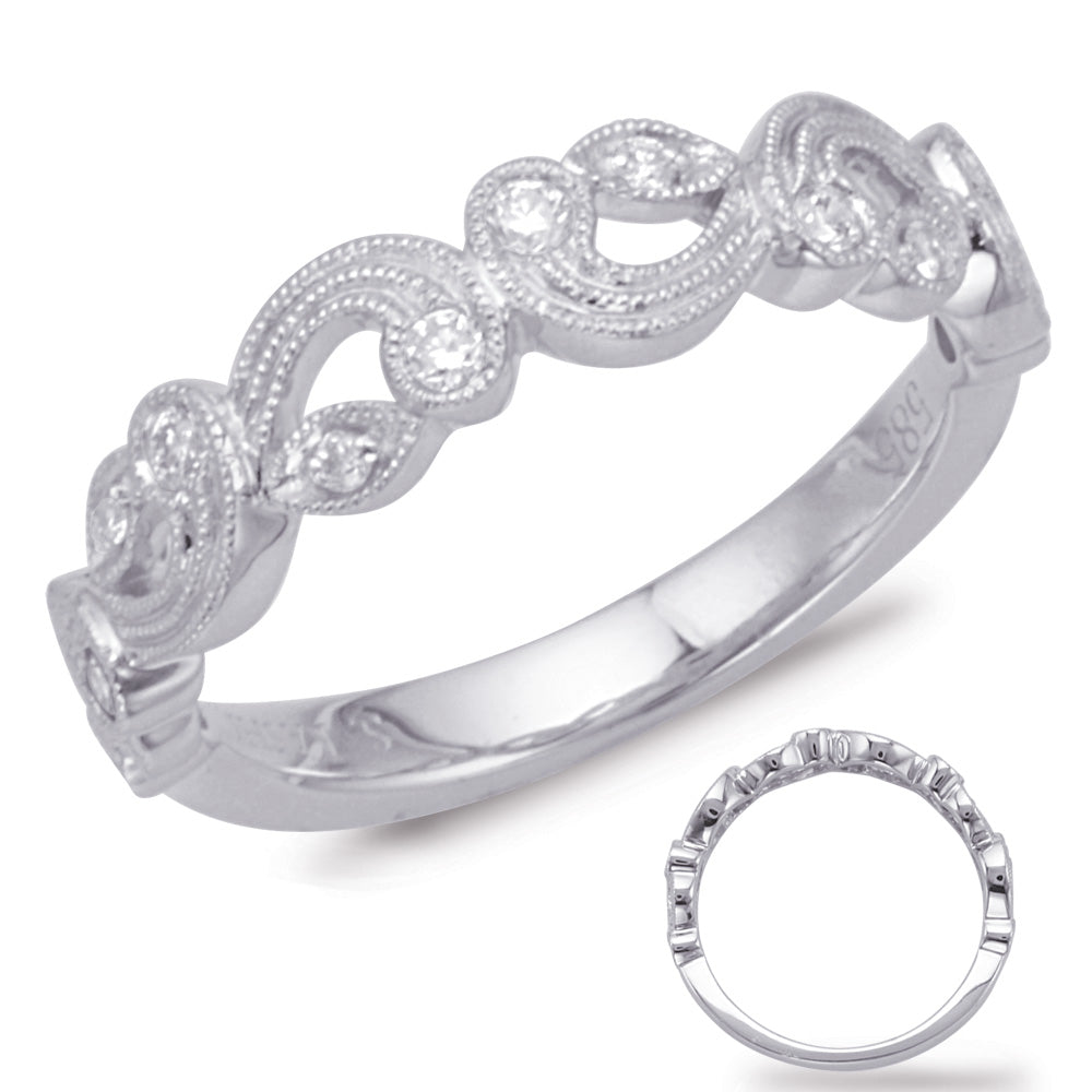 White Gold Matching Band