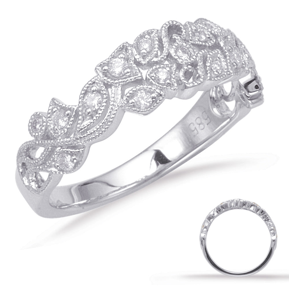 White Gold Matching Band