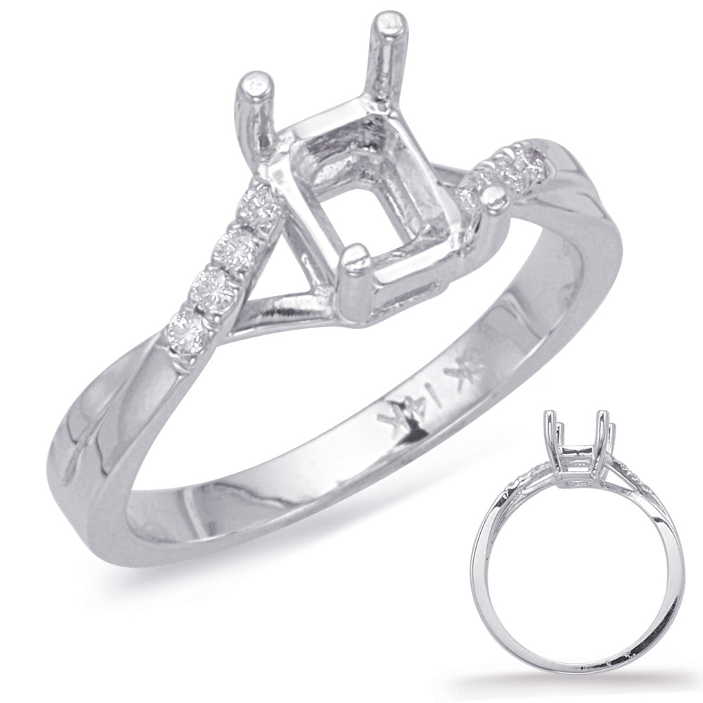 White Gold Engagement Ring