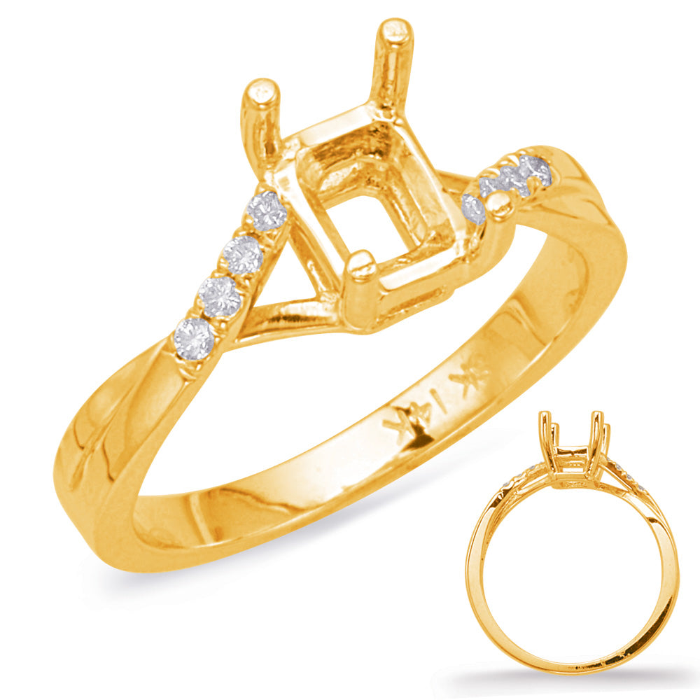 Yellow Gold Engagement Ring