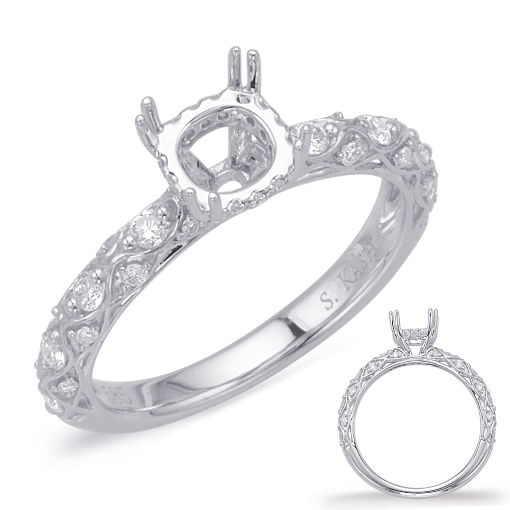 White Gold Engagement Ring