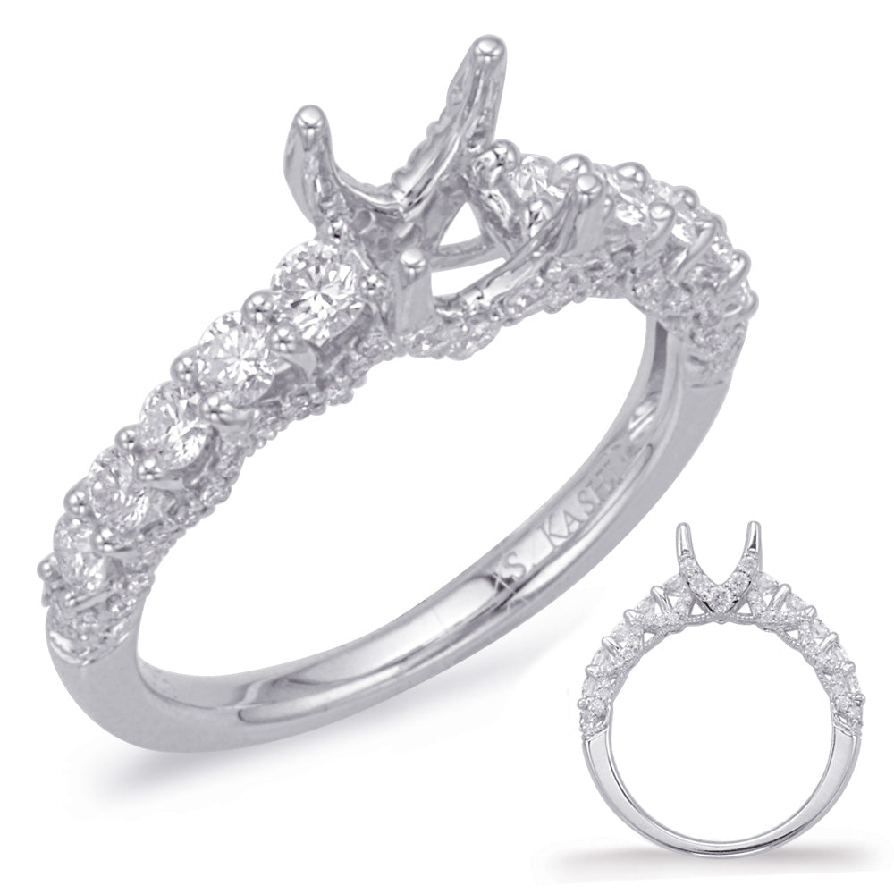 White Gold Engagement Ring
