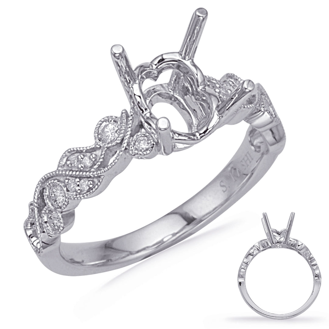 White Gold Engagement Ring
