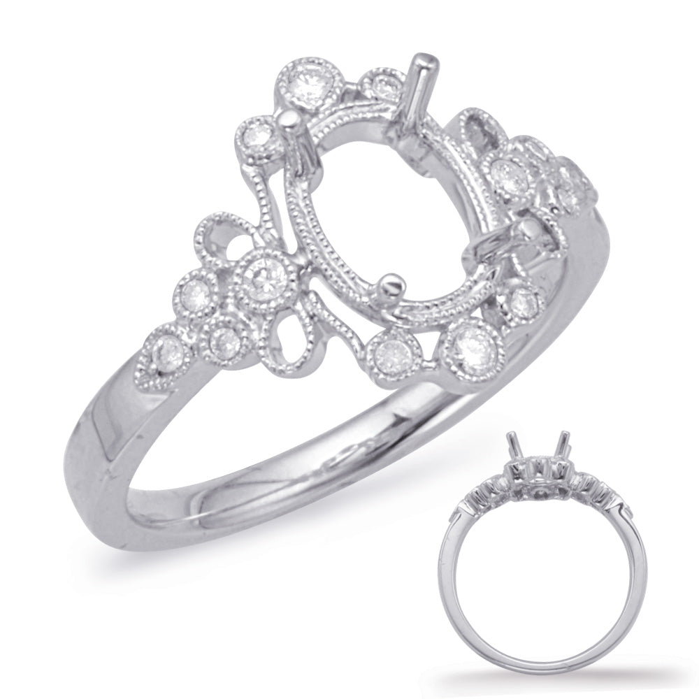 White Gold Engagement Ring
