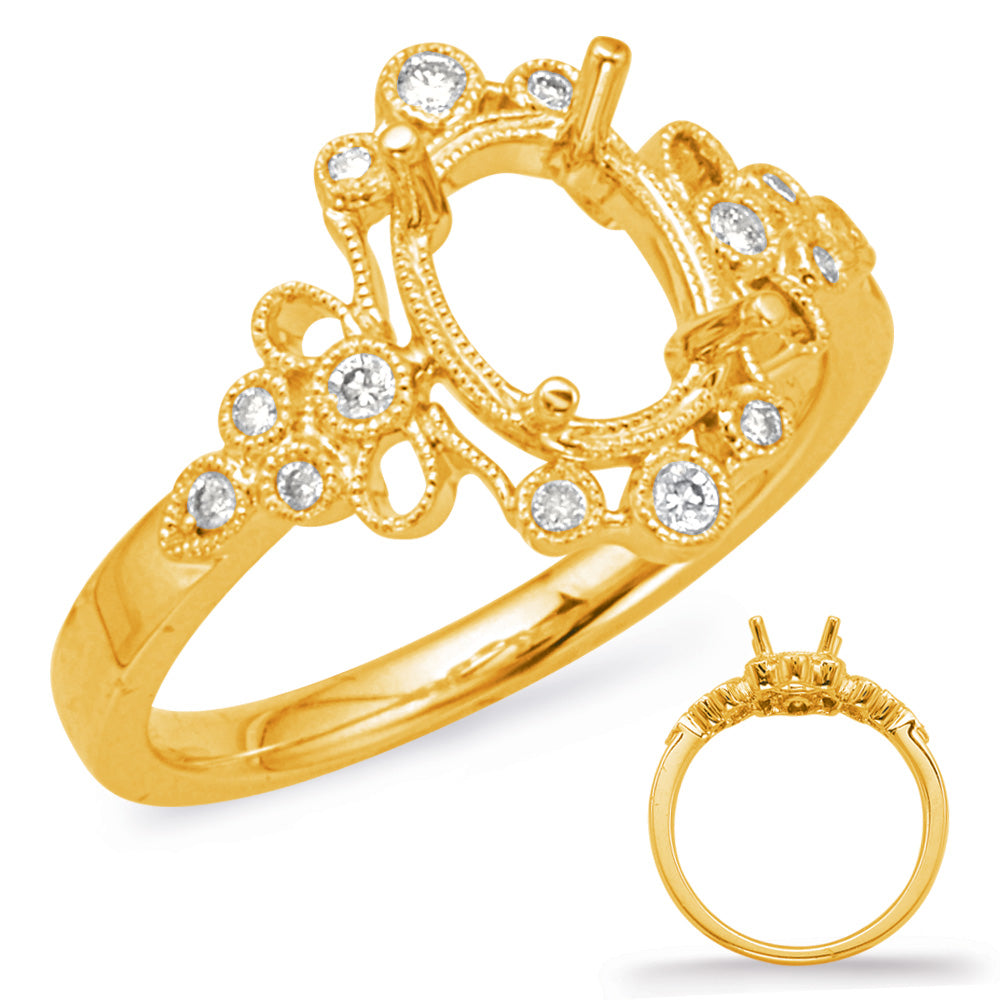 Yellow Gold Engagement Ring