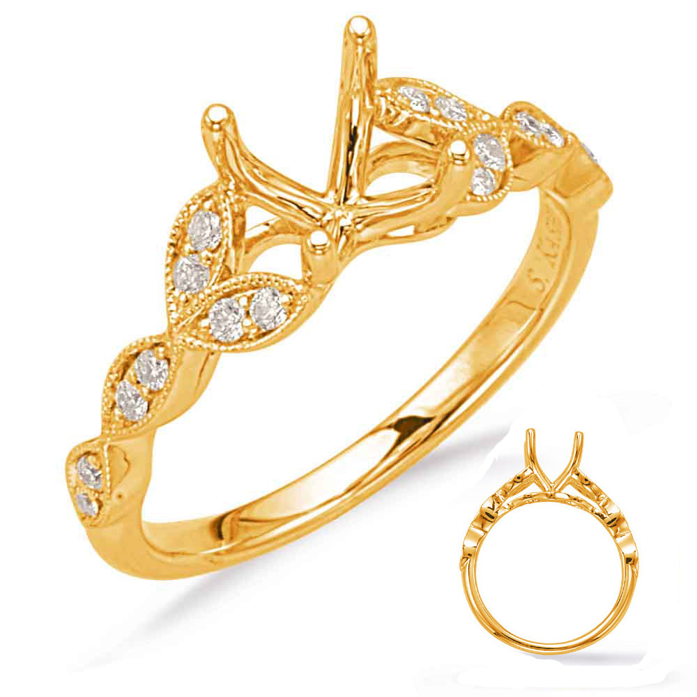 Yellow Gold Engagement Ring
