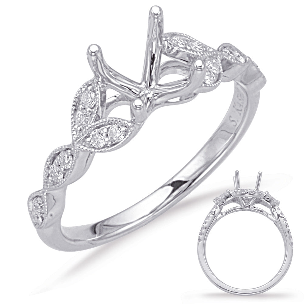 White Gold Engagement Ring