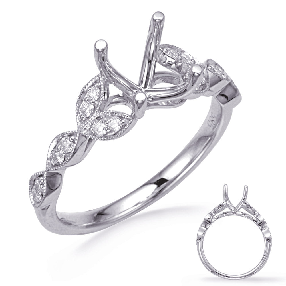 White Gold Engagement Ring