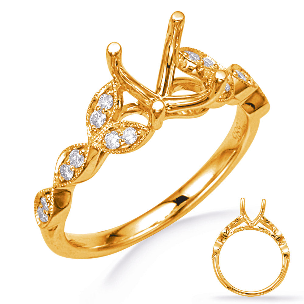 Yellow Gold Engagement Ring