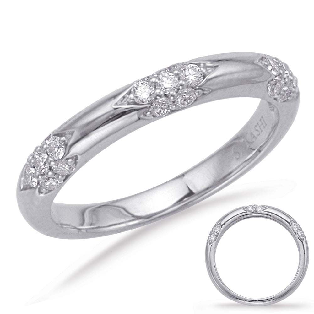 White Gold Matching Band