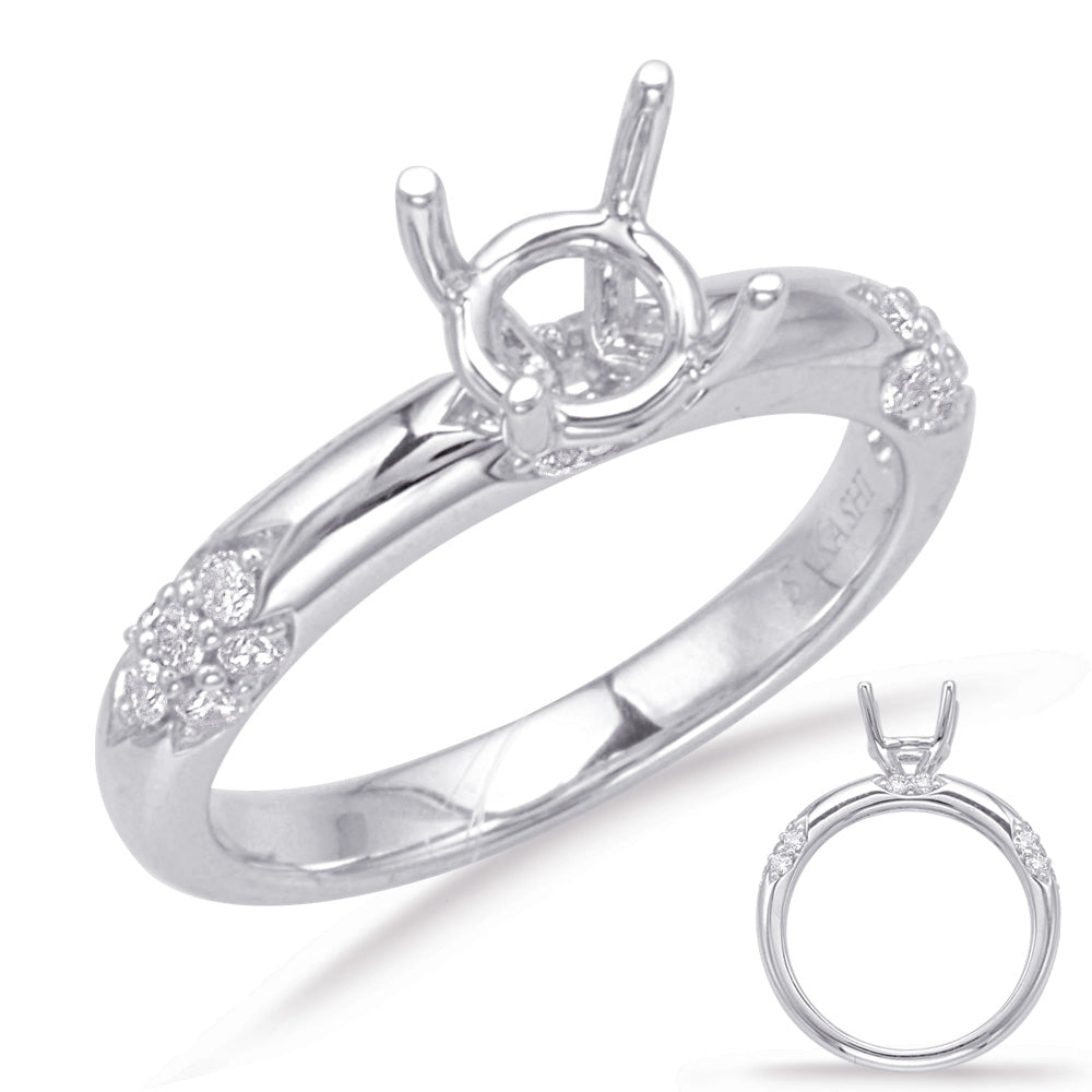 White Gold Engagement Ring