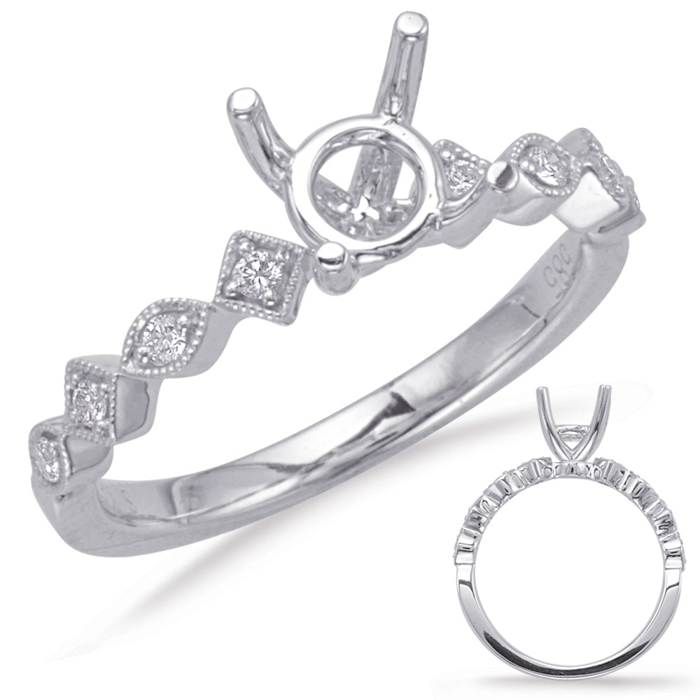 White Gold Engagement Ring