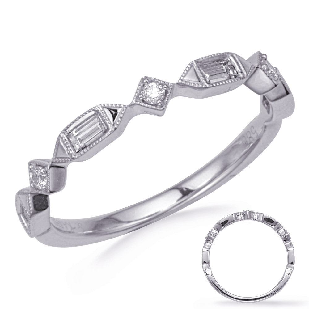 White Gold Diamond Wedding Band