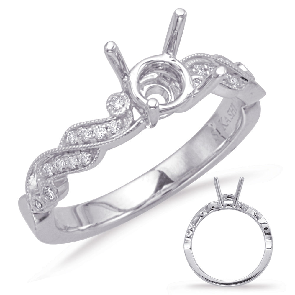 White Gold Engagement Ring