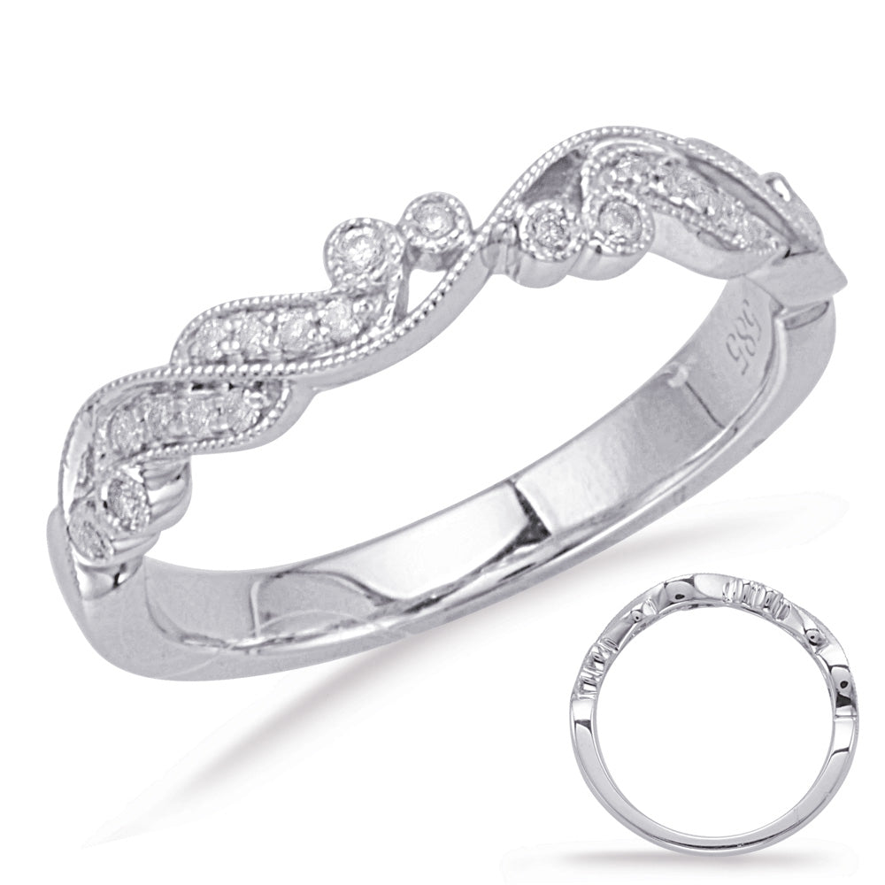 White Gold Matching Band
